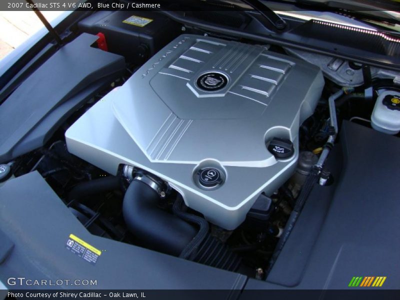 Blue Chip / Cashmere 2007 Cadillac STS 4 V6 AWD