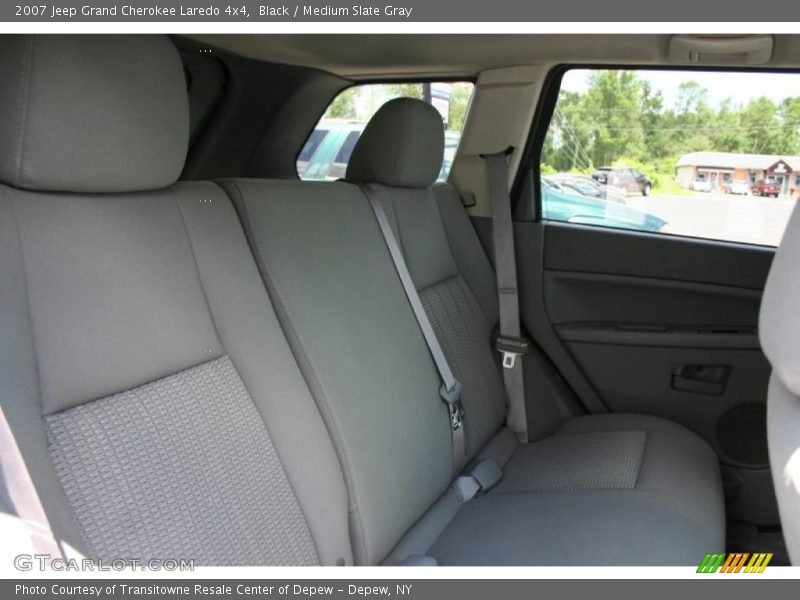Black / Medium Slate Gray 2007 Jeep Grand Cherokee Laredo 4x4