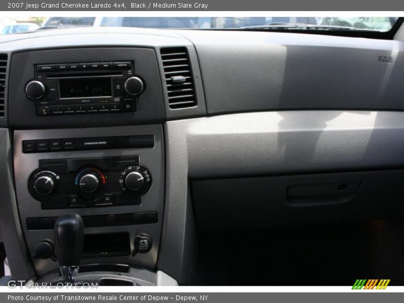Black / Medium Slate Gray 2007 Jeep Grand Cherokee Laredo 4x4