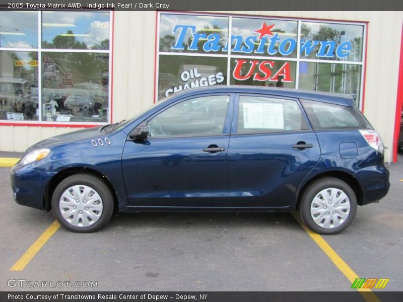 Indigo Ink Pearl / Dark Gray 2005 Toyota Matrix AWD