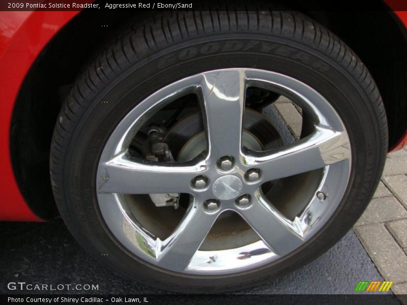 Aggressive Red / Ebony/Sand 2009 Pontiac Solstice Roadster