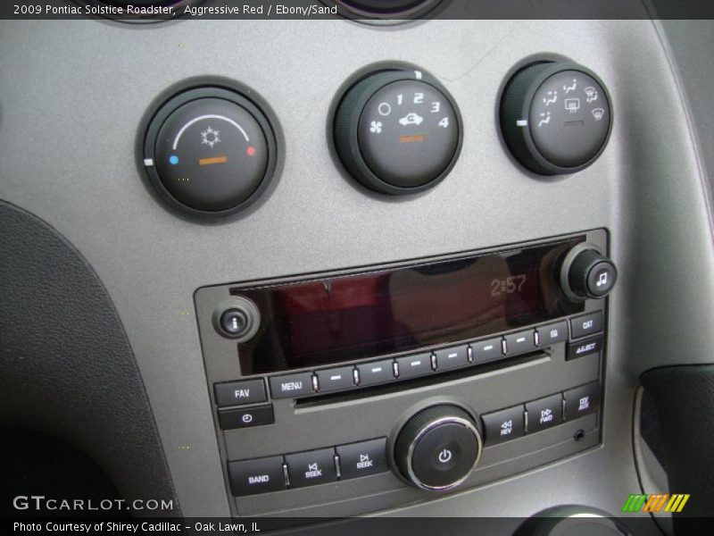 Aggressive Red / Ebony/Sand 2009 Pontiac Solstice Roadster
