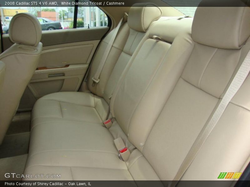 White Diamond Tricoat / Cashmere 2008 Cadillac STS 4 V6 AWD