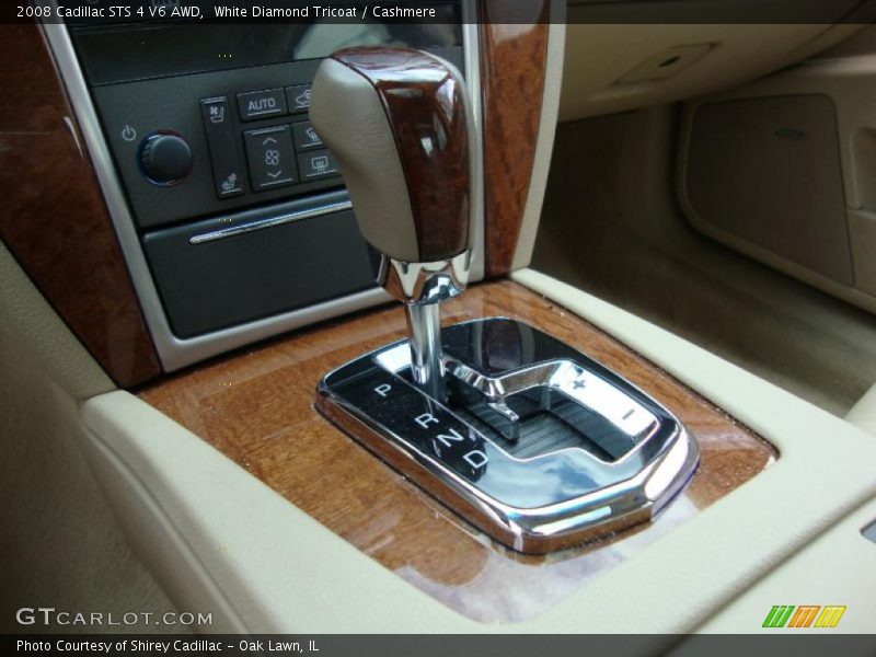 White Diamond Tricoat / Cashmere 2008 Cadillac STS 4 V6 AWD