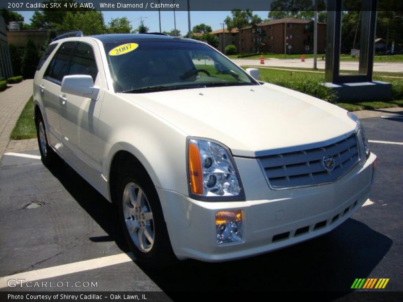 White Diamond / Cashmere 2007 Cadillac SRX 4 V6 AWD