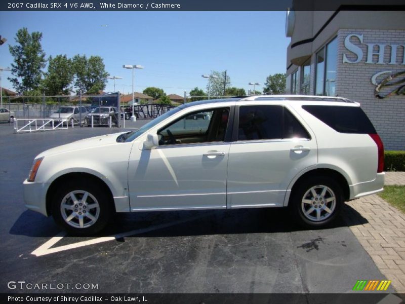 White Diamond / Cashmere 2007 Cadillac SRX 4 V6 AWD