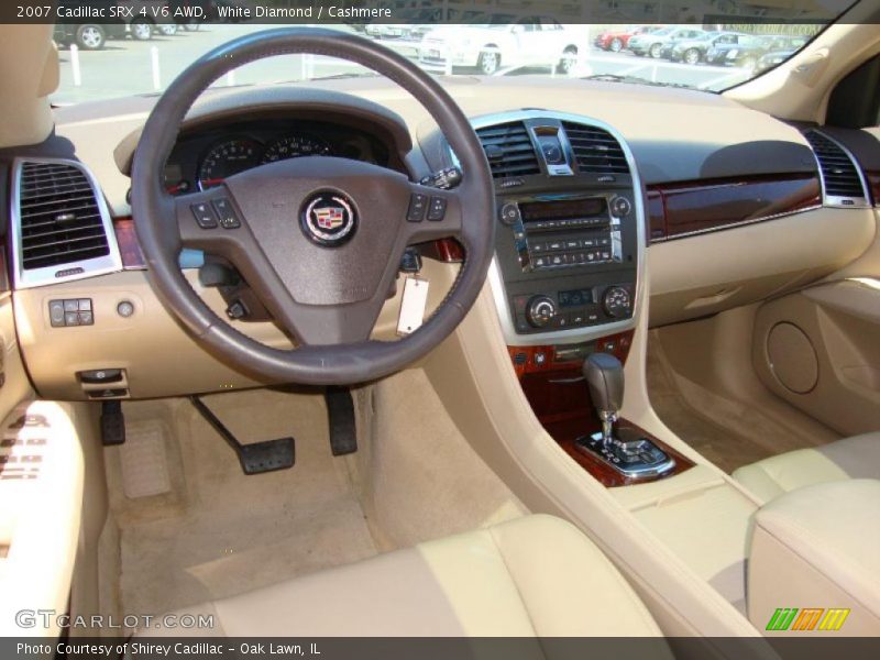 White Diamond / Cashmere 2007 Cadillac SRX 4 V6 AWD
