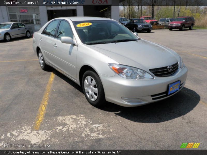 Lunar Mist Metallic / Stone 2004 Toyota Camry LE