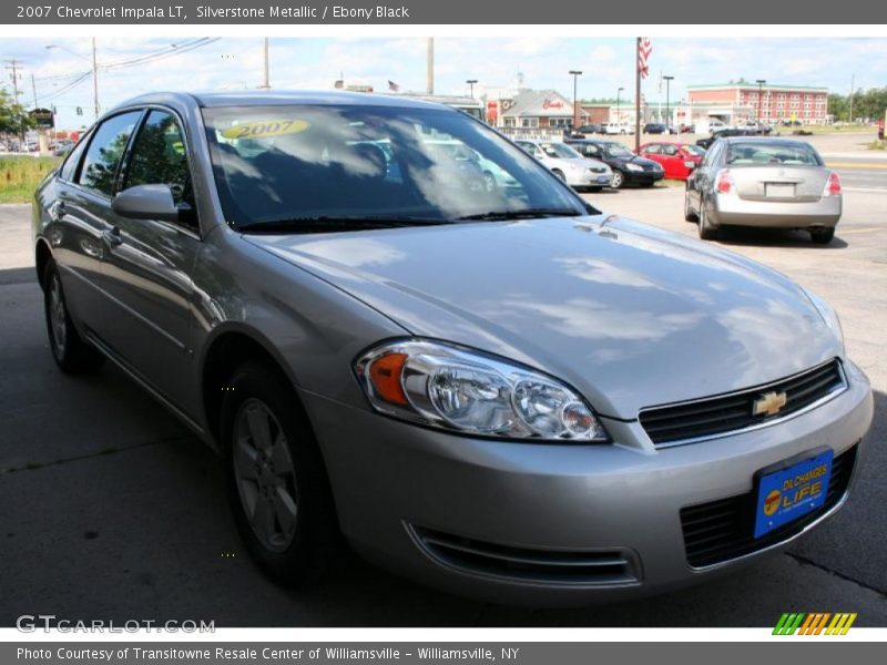 Silverstone Metallic / Ebony Black 2007 Chevrolet Impala LT