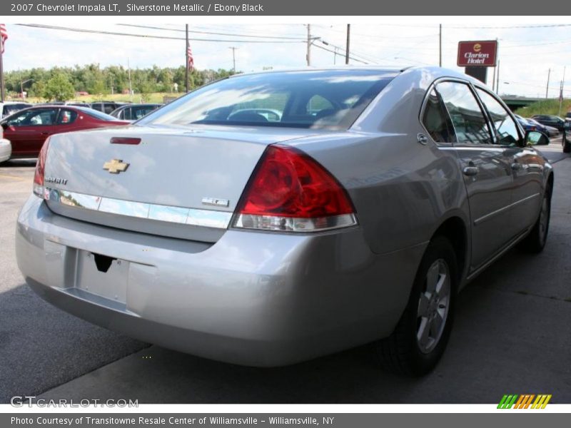 Silverstone Metallic / Ebony Black 2007 Chevrolet Impala LT