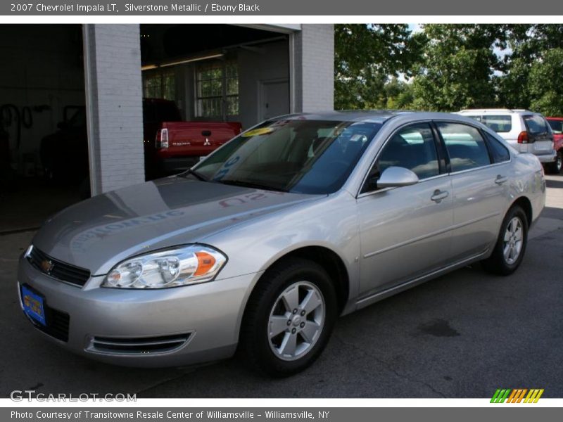 Silverstone Metallic / Ebony Black 2007 Chevrolet Impala LT