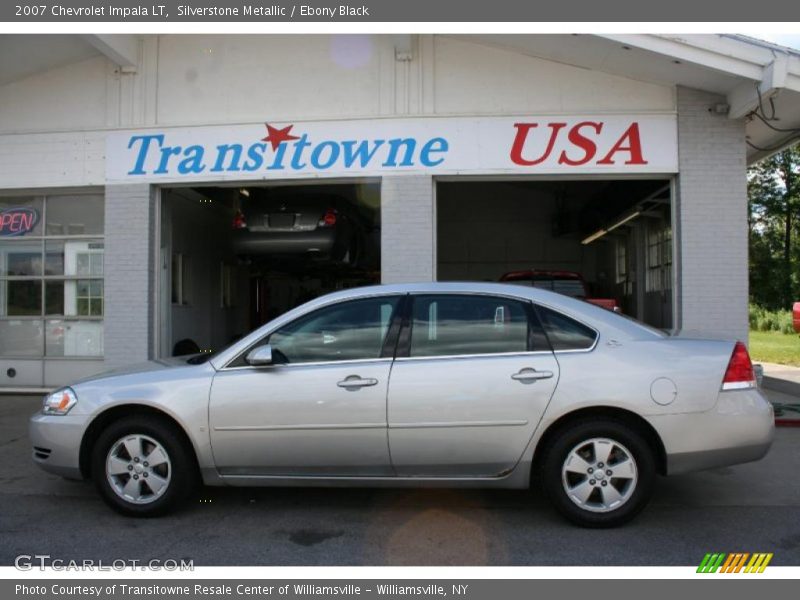 Silverstone Metallic / Ebony Black 2007 Chevrolet Impala LT