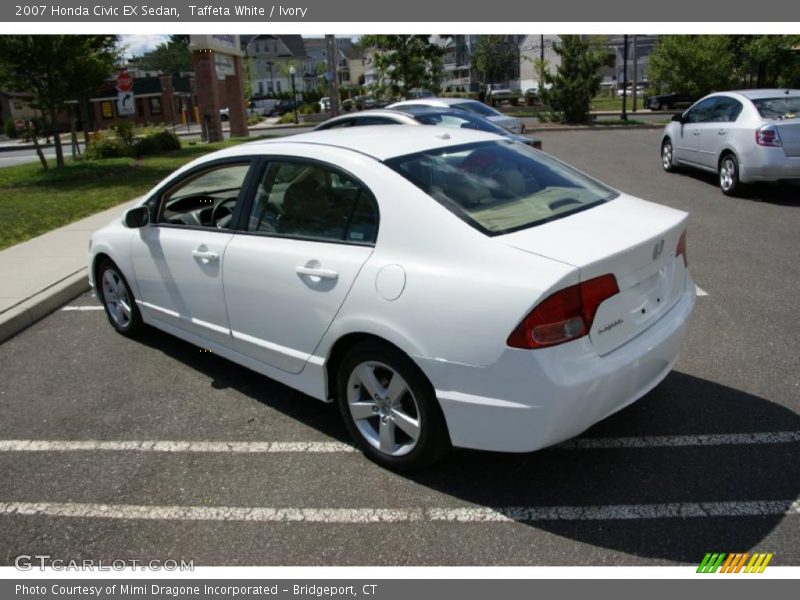 Taffeta White / Ivory 2007 Honda Civic EX Sedan