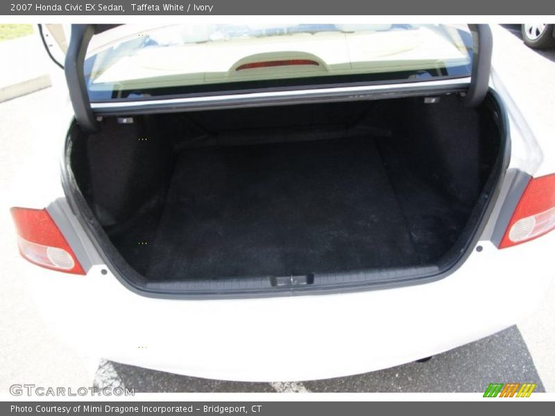 Taffeta White / Ivory 2007 Honda Civic EX Sedan
