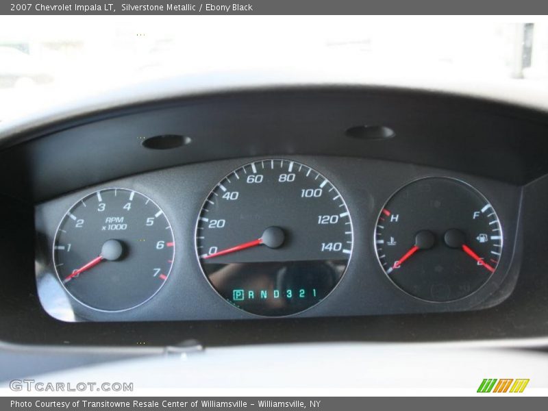 Silverstone Metallic / Ebony Black 2007 Chevrolet Impala LT