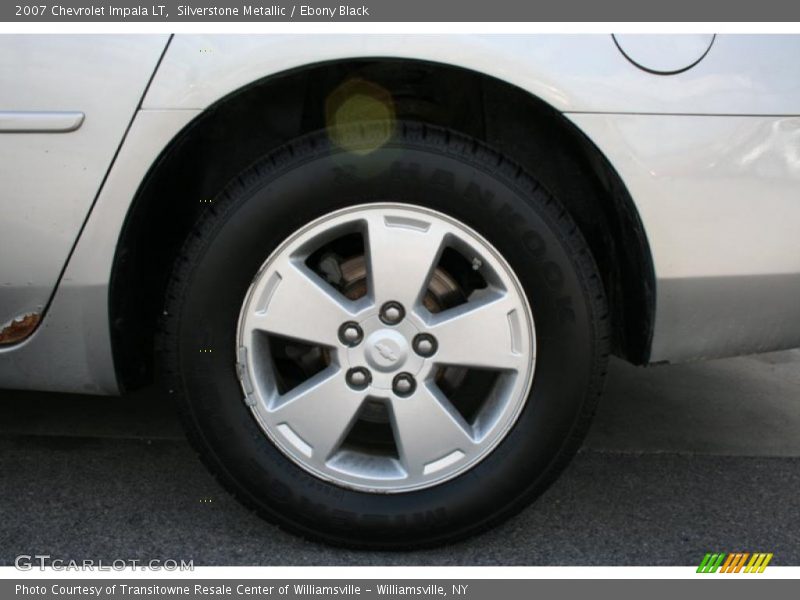 Silverstone Metallic / Ebony Black 2007 Chevrolet Impala LT