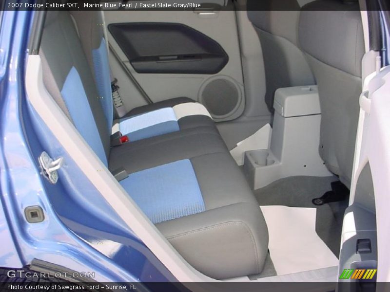 Marine Blue Pearl / Pastel Slate Gray/Blue 2007 Dodge Caliber SXT