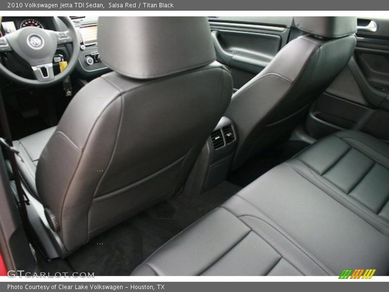 Salsa Red / Titan Black 2010 Volkswagen Jetta TDI Sedan