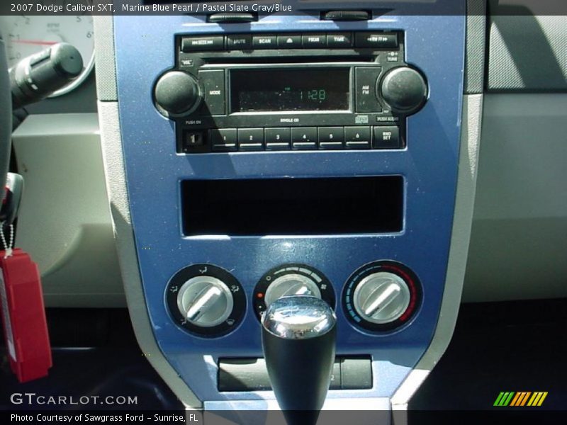 Marine Blue Pearl / Pastel Slate Gray/Blue 2007 Dodge Caliber SXT