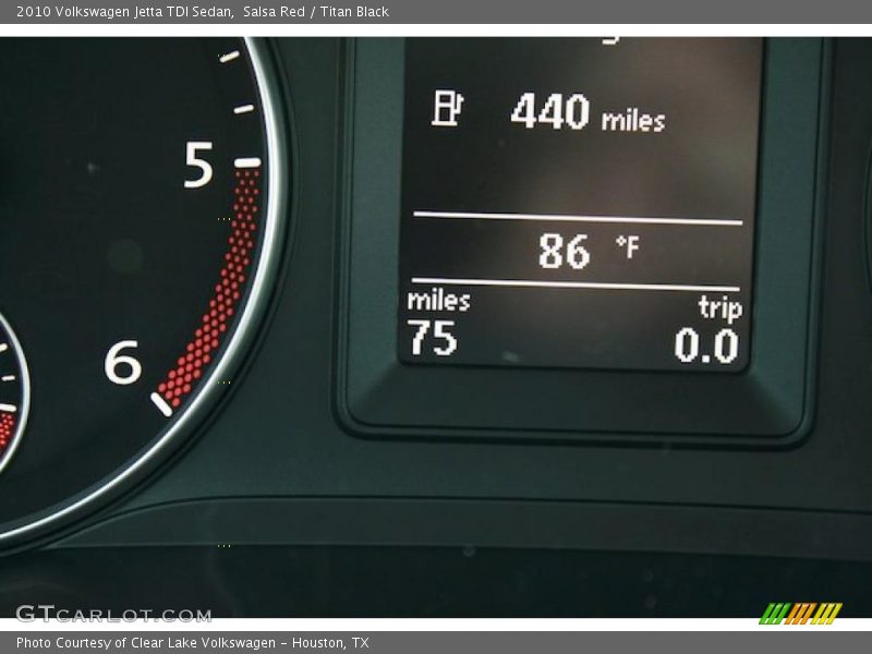 Salsa Red / Titan Black 2010 Volkswagen Jetta TDI Sedan