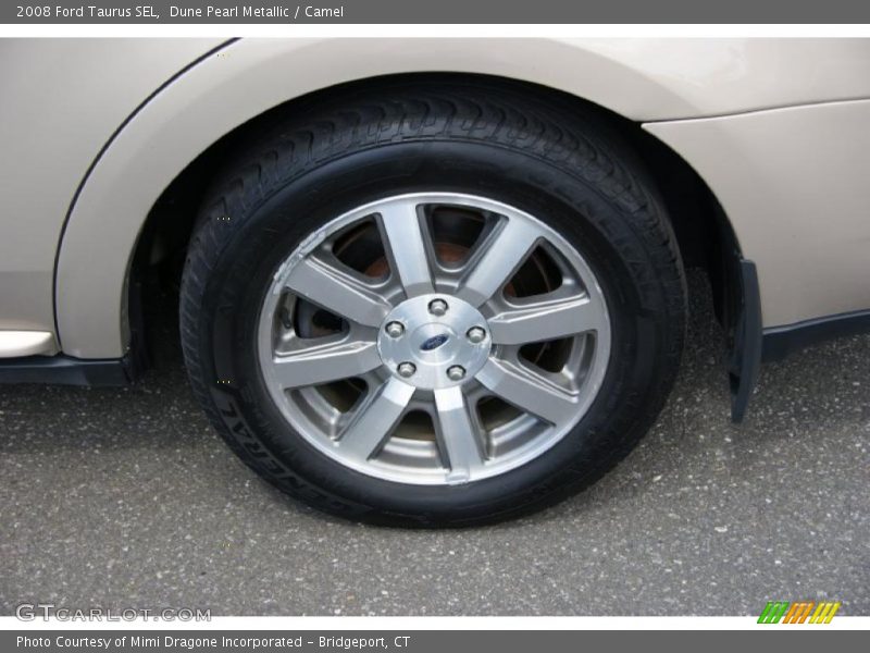Dune Pearl Metallic / Camel 2008 Ford Taurus SEL