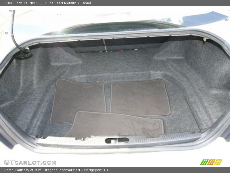 Dune Pearl Metallic / Camel 2008 Ford Taurus SEL