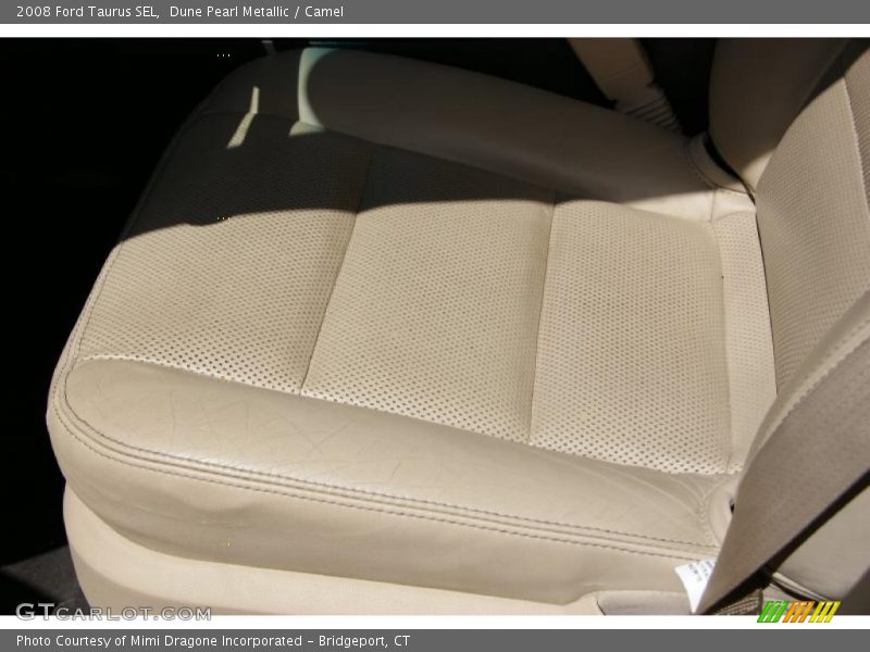 Dune Pearl Metallic / Camel 2008 Ford Taurus SEL