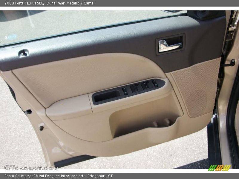 Dune Pearl Metallic / Camel 2008 Ford Taurus SEL