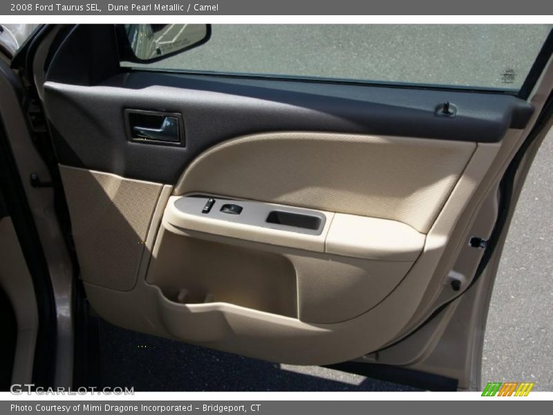 Dune Pearl Metallic / Camel 2008 Ford Taurus SEL