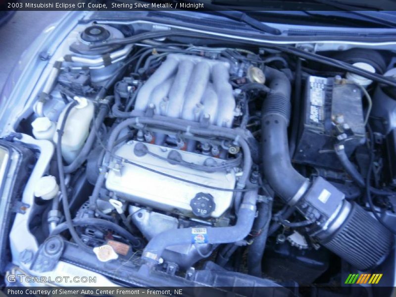 Sterling Silver Metallic / Midnight 2003 Mitsubishi Eclipse GT Coupe