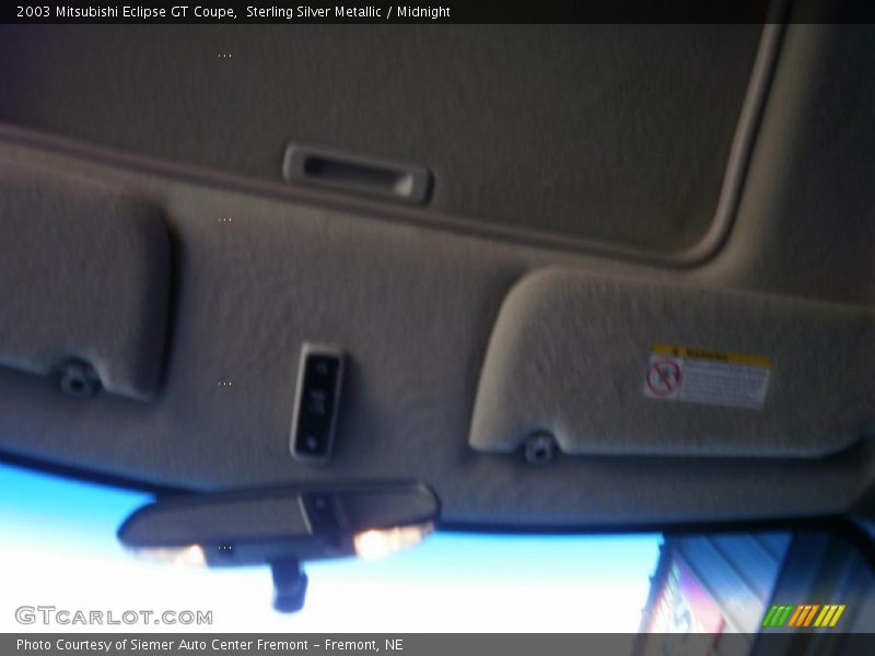 Sterling Silver Metallic / Midnight 2003 Mitsubishi Eclipse GT Coupe