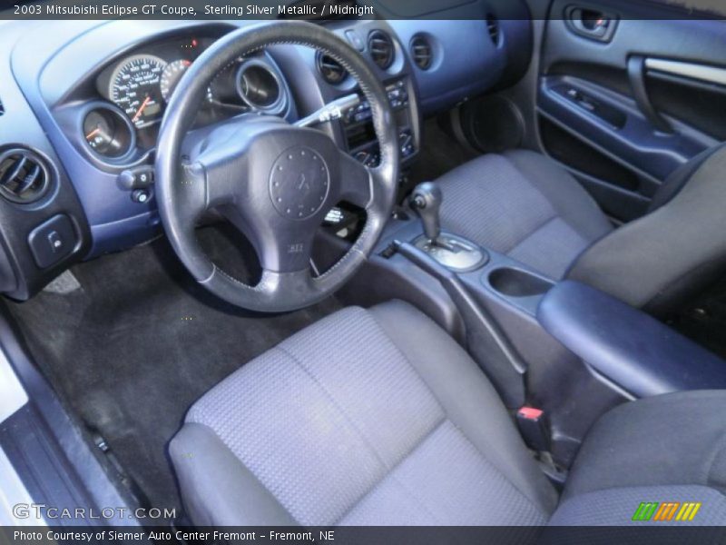 Sterling Silver Metallic / Midnight 2003 Mitsubishi Eclipse GT Coupe