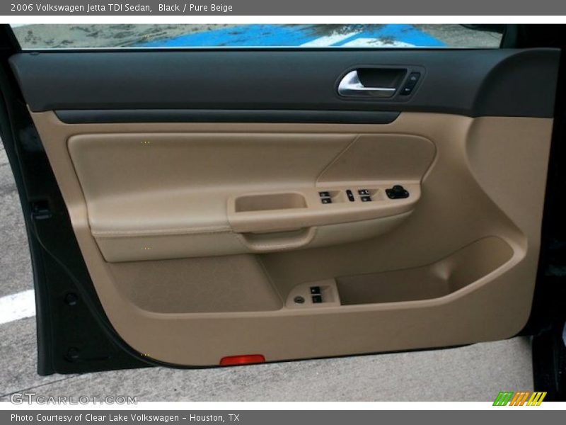 Black / Pure Beige 2006 Volkswagen Jetta TDI Sedan