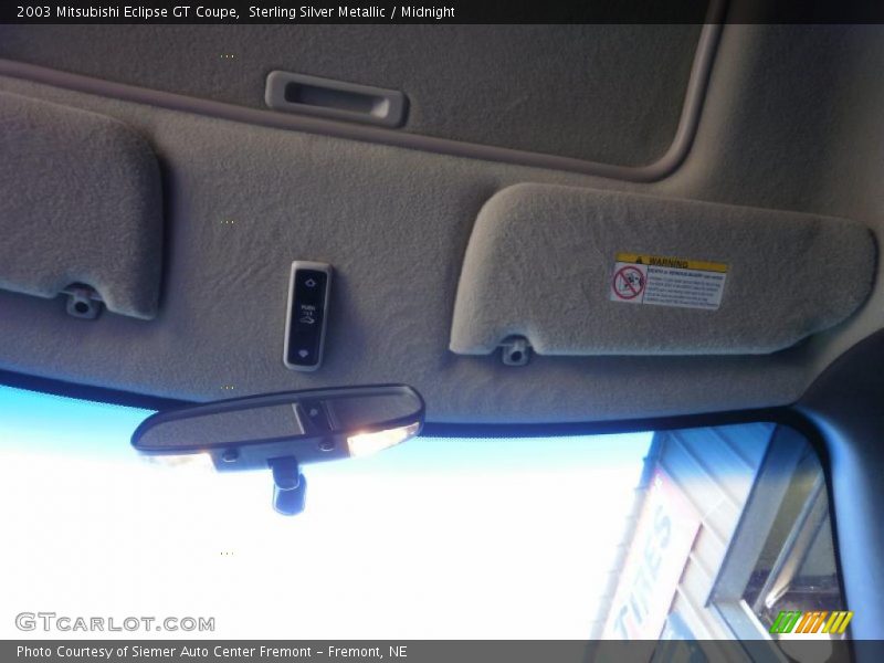 Sterling Silver Metallic / Midnight 2003 Mitsubishi Eclipse GT Coupe