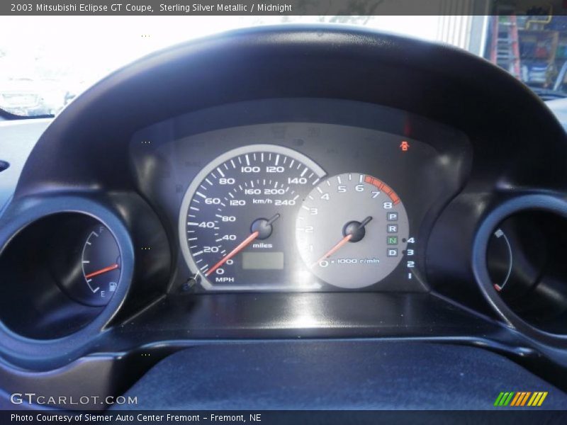 Sterling Silver Metallic / Midnight 2003 Mitsubishi Eclipse GT Coupe