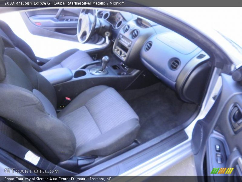 Sterling Silver Metallic / Midnight 2003 Mitsubishi Eclipse GT Coupe