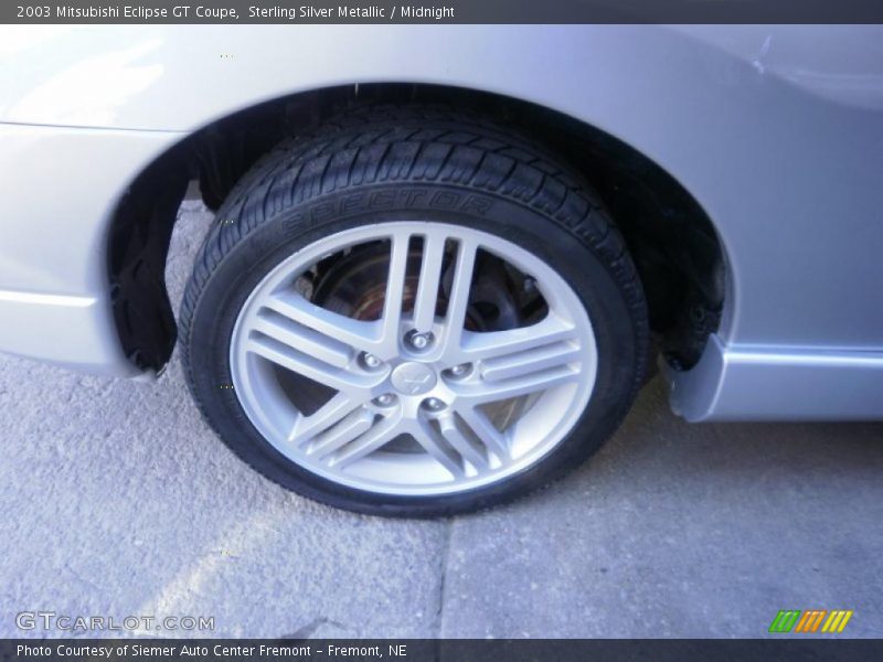 Sterling Silver Metallic / Midnight 2003 Mitsubishi Eclipse GT Coupe