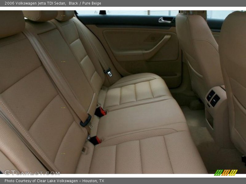 Black / Pure Beige 2006 Volkswagen Jetta TDI Sedan
