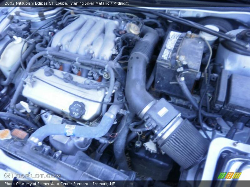 Sterling Silver Metallic / Midnight 2003 Mitsubishi Eclipse GT Coupe