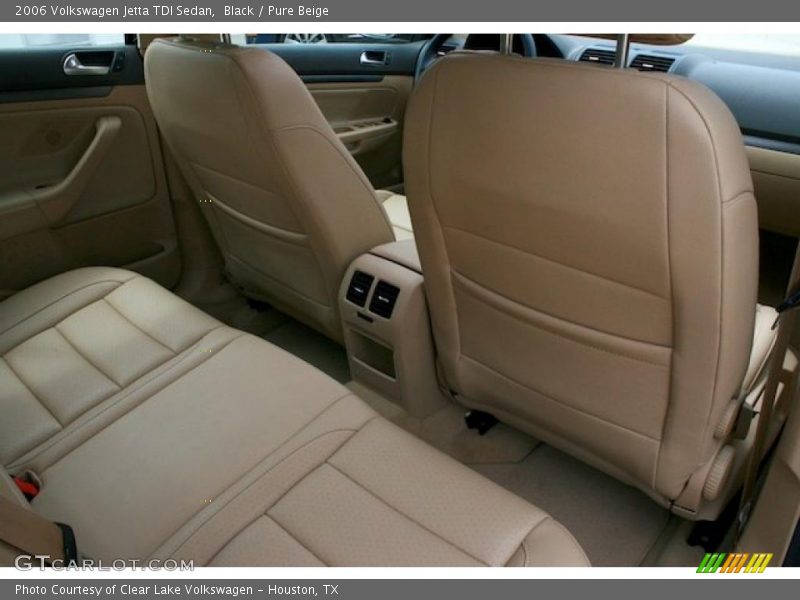 Black / Pure Beige 2006 Volkswagen Jetta TDI Sedan