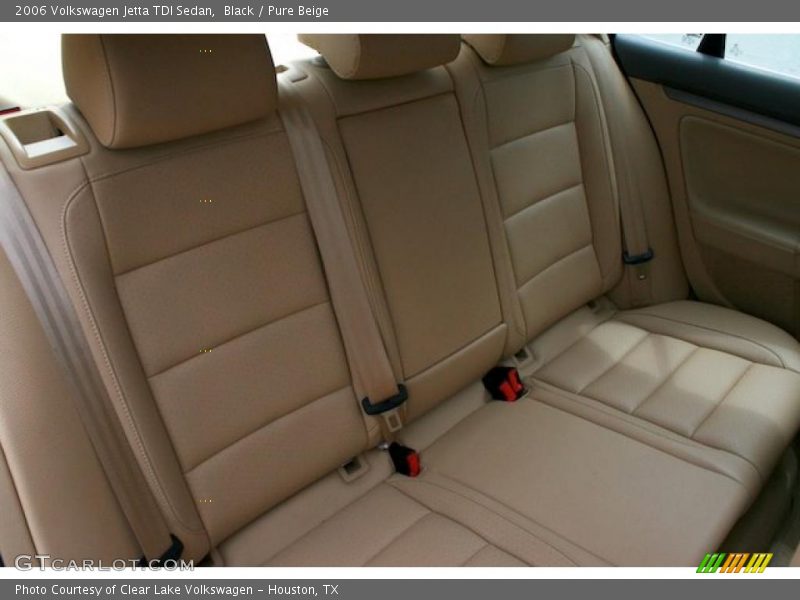 Black / Pure Beige 2006 Volkswagen Jetta TDI Sedan
