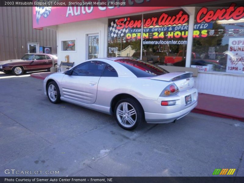 Sterling Silver Metallic / Midnight 2003 Mitsubishi Eclipse GT Coupe