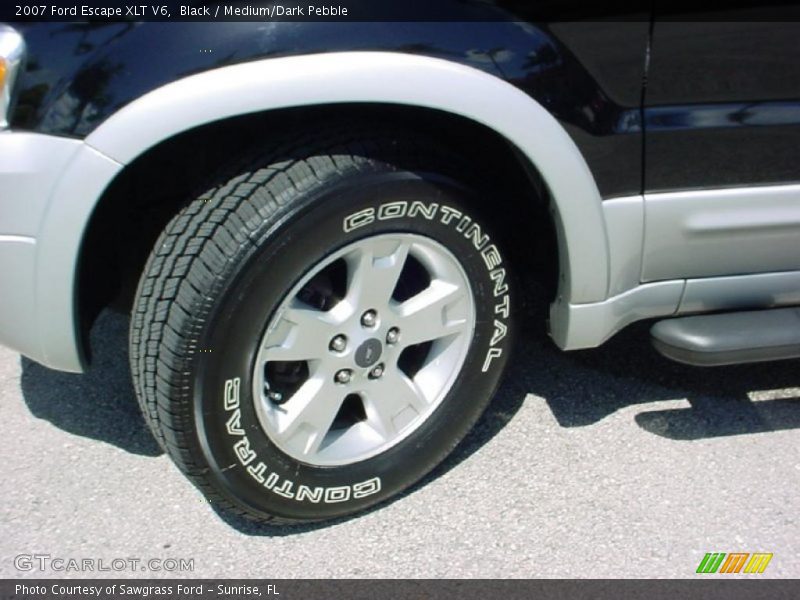 Black / Medium/Dark Pebble 2007 Ford Escape XLT V6