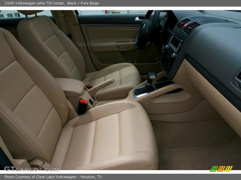 Black / Pure Beige 2006 Volkswagen Jetta TDI Sedan