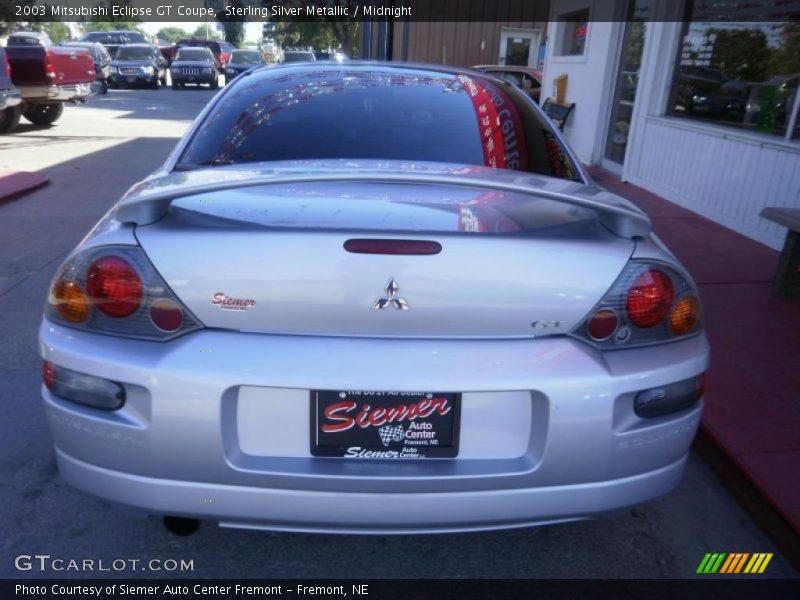 Sterling Silver Metallic / Midnight 2003 Mitsubishi Eclipse GT Coupe