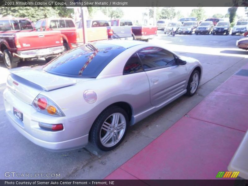 Sterling Silver Metallic / Midnight 2003 Mitsubishi Eclipse GT Coupe