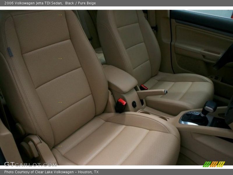 Black / Pure Beige 2006 Volkswagen Jetta TDI Sedan
