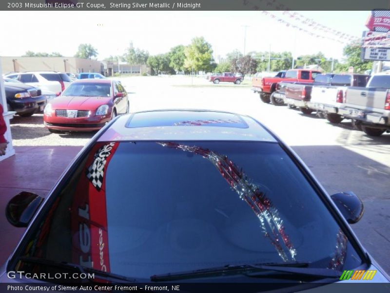 Sterling Silver Metallic / Midnight 2003 Mitsubishi Eclipse GT Coupe