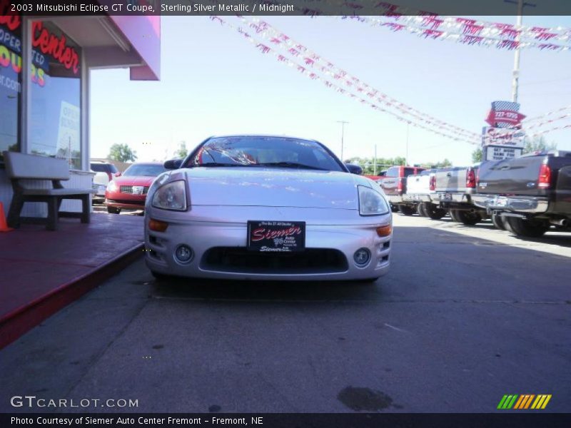 Sterling Silver Metallic / Midnight 2003 Mitsubishi Eclipse GT Coupe