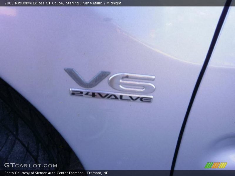 Sterling Silver Metallic / Midnight 2003 Mitsubishi Eclipse GT Coupe